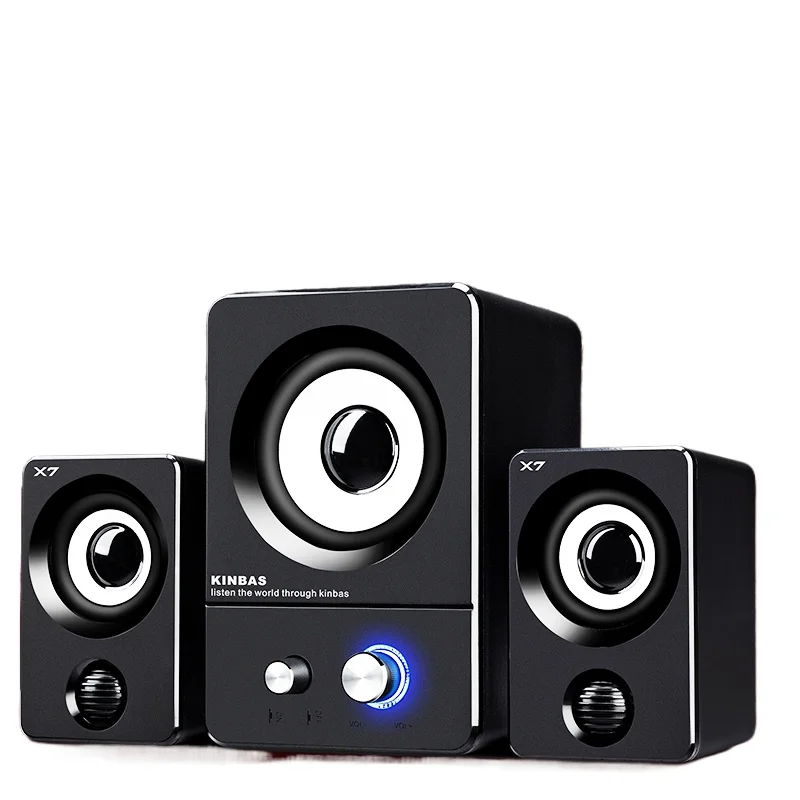 

*Audio Computer Desktop Home Small Subwoofer Speaker Multimedia Wired Bluetooth Notebook High Sound Quality