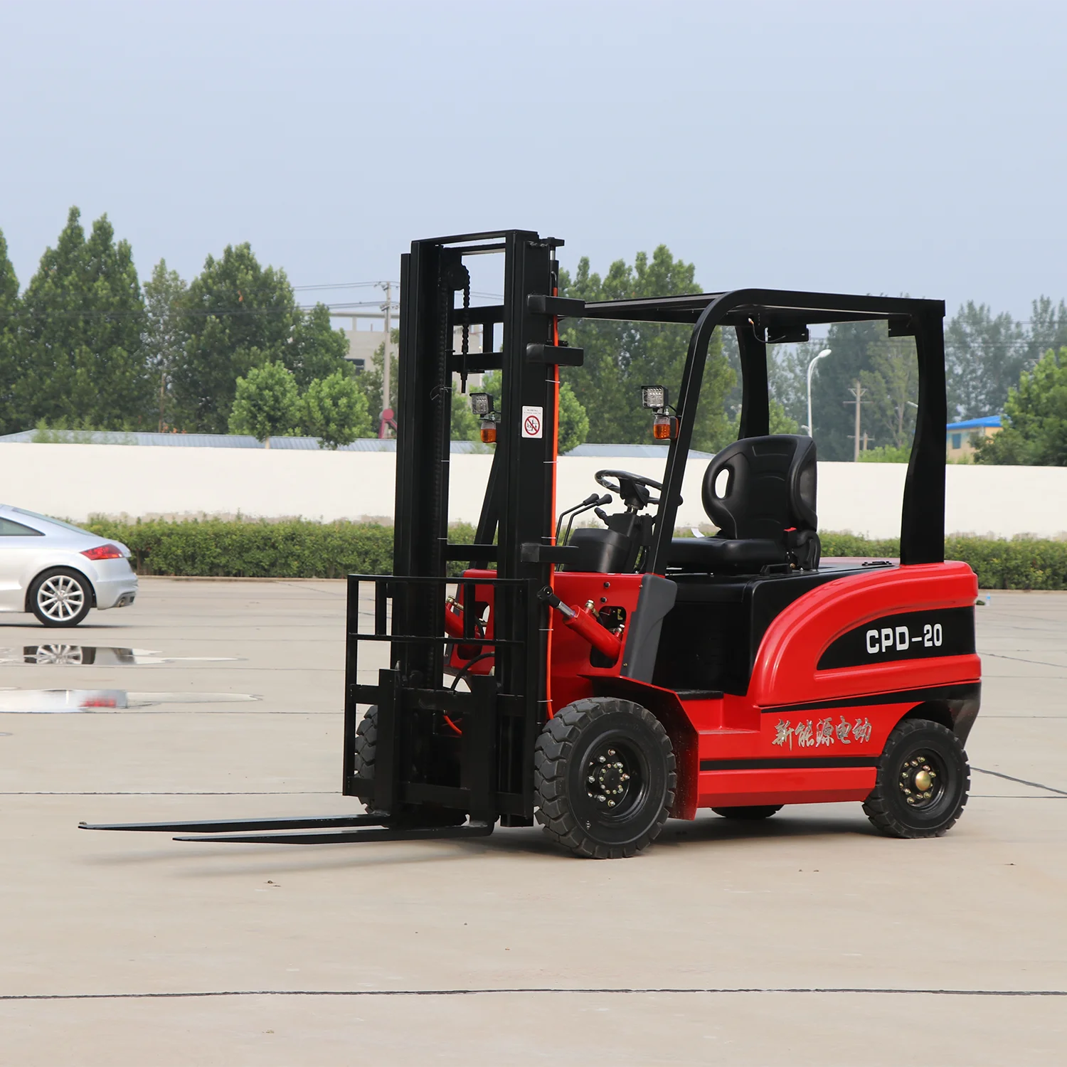 

Высококачественный 3-тонный электрический вилочный погрузчик с литиевой батареей сверхдальнего действия, 2 т, вездеходный вилочный погрузчик для использования в складском ресторане