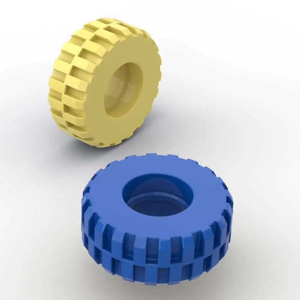 

MOC 10 шт. часть кирпича 35578 шина 37x14 комплект строительных блоков автомобиль колесо развивающая головоломка DIY игрушки детские подарки на день рождения