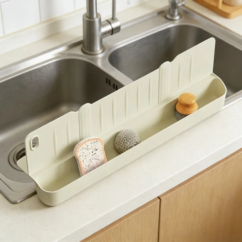 Kitchen Sink Edge Water Blocking Board For Household  Bathroom Faucet Splash Guard and Water Blocking Strip Toilet