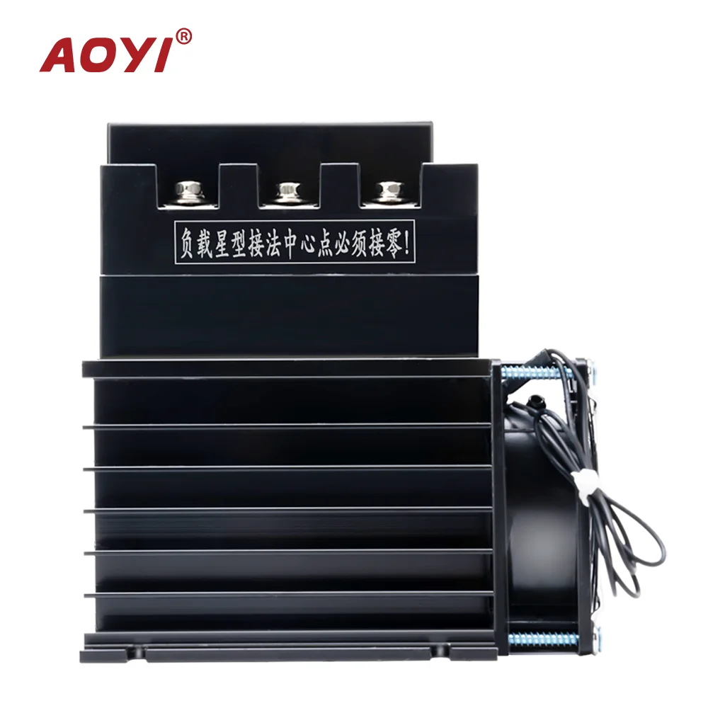 AOYI فراغ لحام ثلاث مراحل SCR وحدة تحكم الطاقة منظم 4-20mA SCR3-40LA