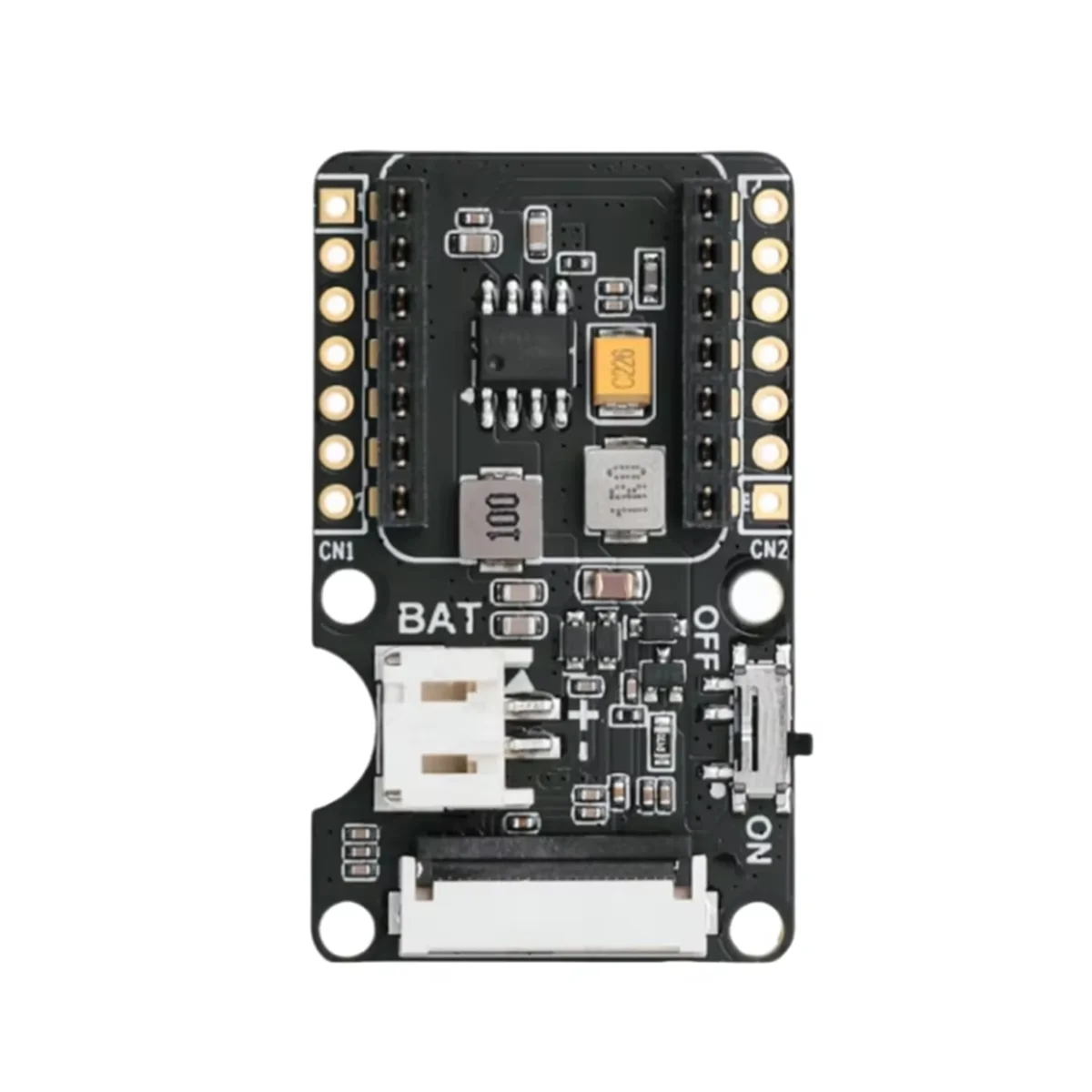 2025+  EPaper Driver Board for XIAO 24-Pin FPC Connector, Built-in Charging IC,JST 2-Pin BAT Connector