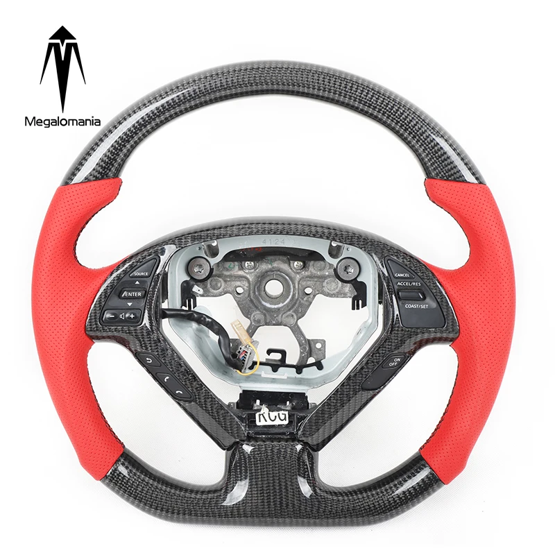 

For Infiniti QX70 QX50 Q50 G37 Custom Carbon Fiber Steering Wheel