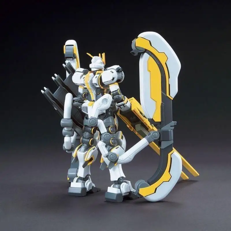 Hg 1/144 Rx-78al أطلس الصاعقة الجمعية البلاستيك روبوت أطقم منمذجة أنيمي عمل الشكل سطح المكتب ديكور الصبي جمع هدايا عيد الميلاد #4
