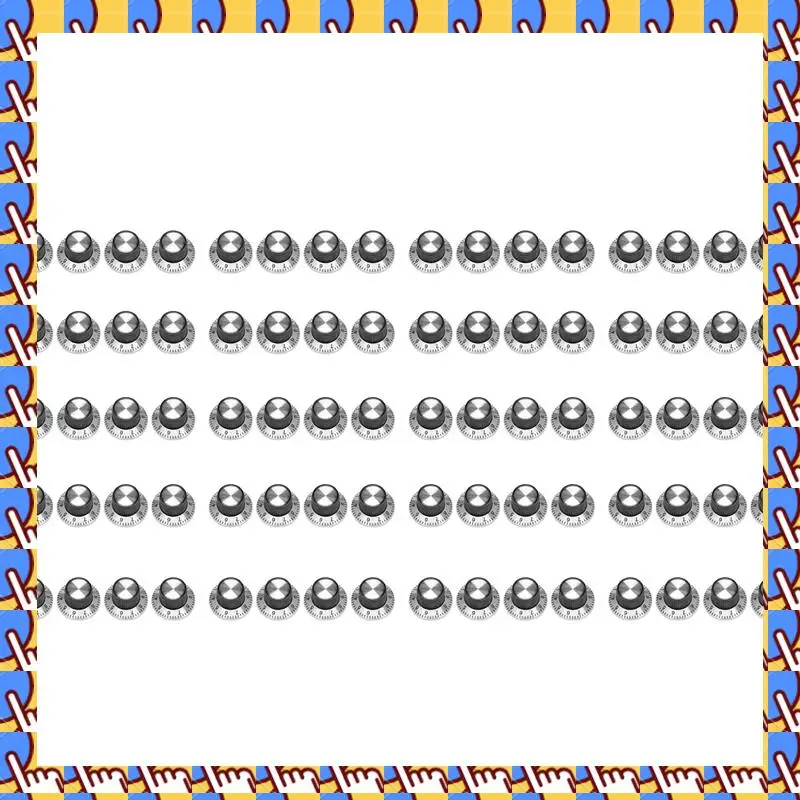 

A79I 80 X металлическая ручка потенциометра с поворотным столом 0-9 для ручки вала 6 мм