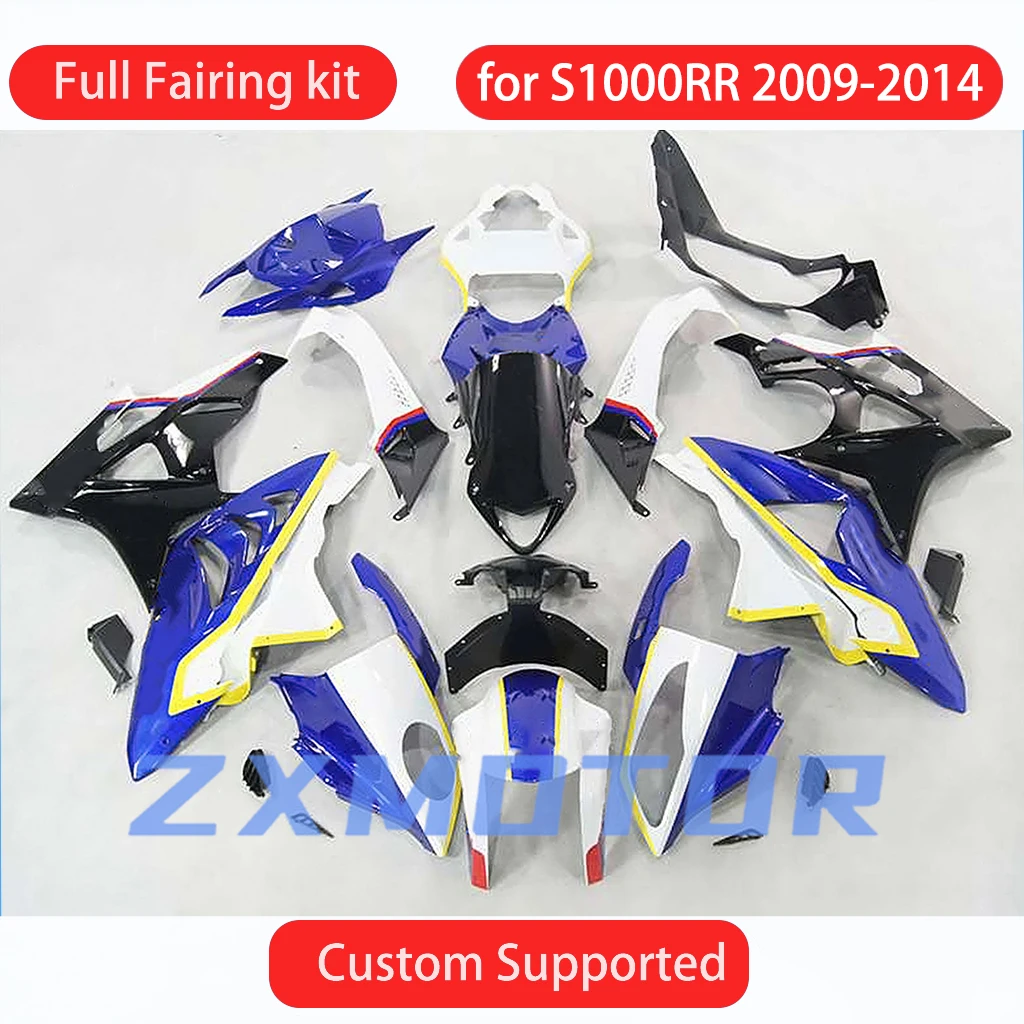 ABS Plastic Fairings S1000RR 2009 2010 2011 2012 2013 2014 Injection Complete Fairing Set Bodywork Kit for BMW S 1000RR