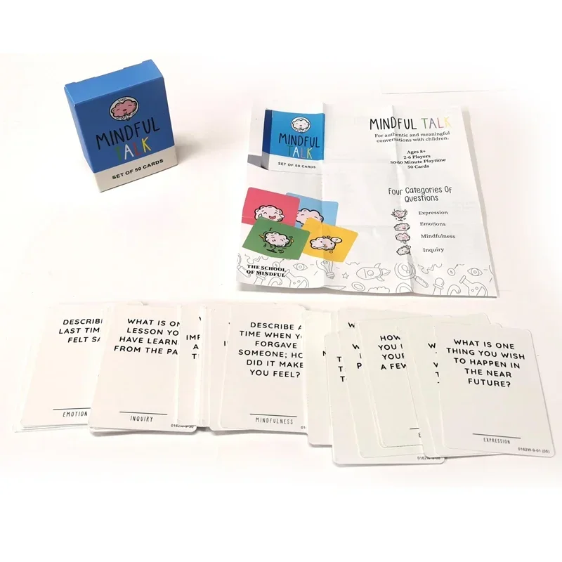 MINDFUL TALK Family Games: A Fun and Engaging Way to Bring Your Family Closer While Practicing Mindfulness