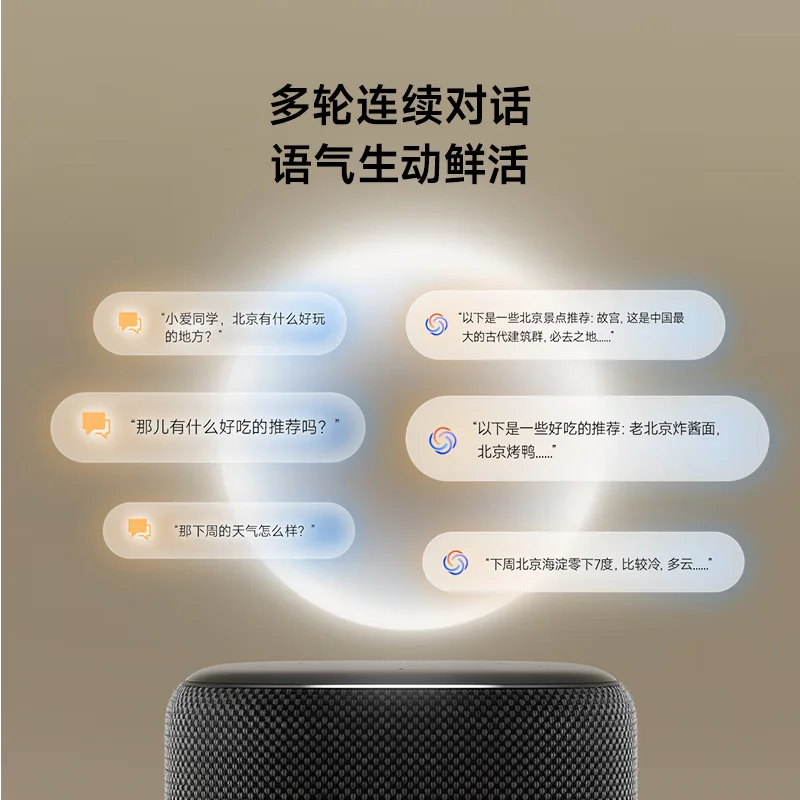 Xiaomi MIjia Smart Speaker Pro AI Bluetooth Super Xiaoai Speaker مكبر صوت للتحكم بالأشعة تحت الحمراء APP Control 5.0 سمّاعات بلوتوث #4