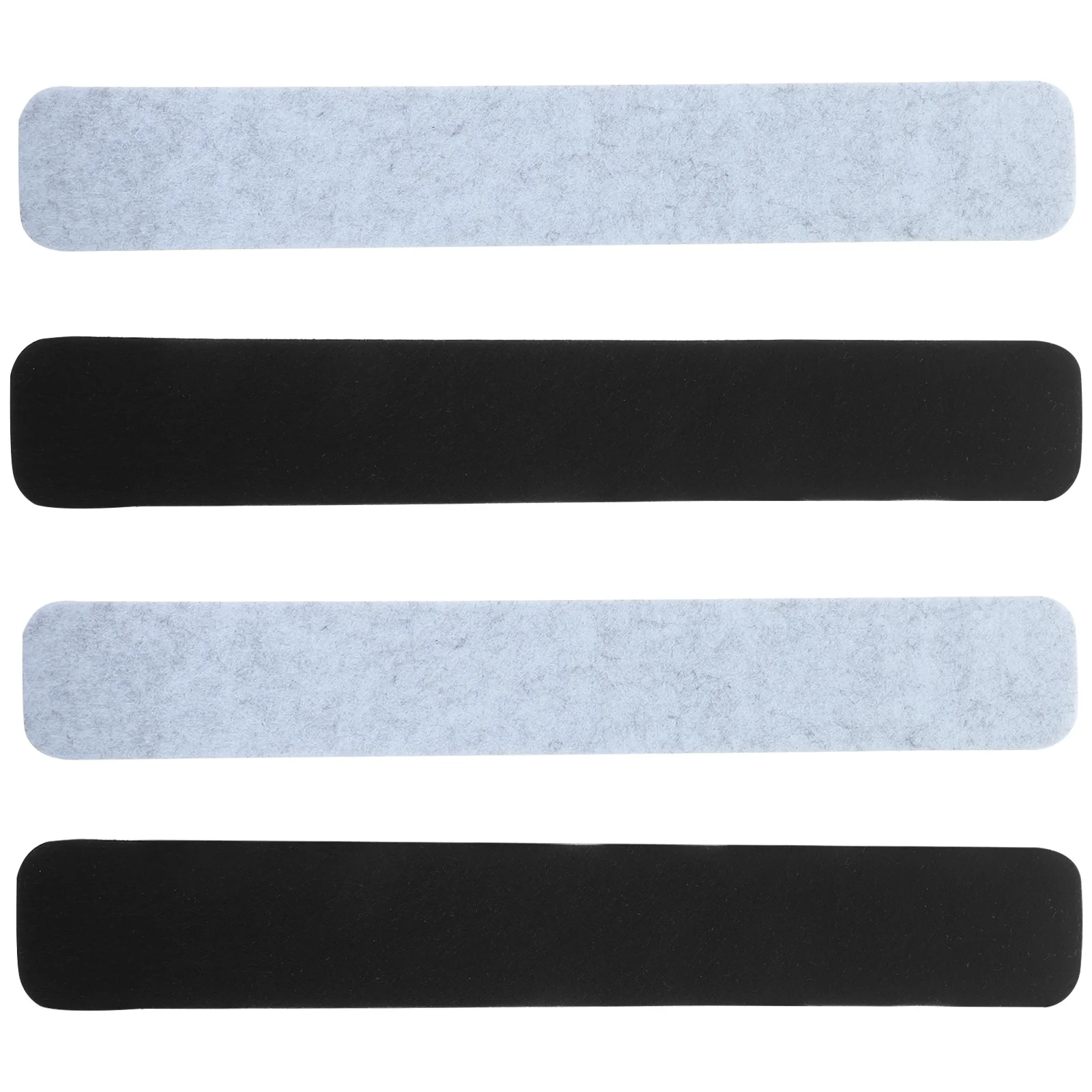 4 قطعة شرائط لوحة إعلانات اللباد لوحات رسائل صغيرة مثبتة على الحائط للمنزل والمكتب والفصول الدراسية لوحات الدبوس المزخرفة #3