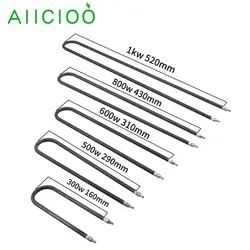 220v U Type Tubular Heating Element Stainless Steel Heating Tube for Air Heater Electric High Temperature Resistors