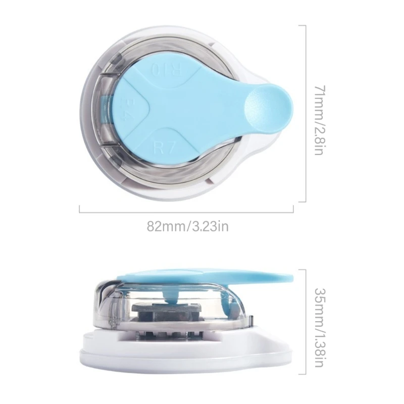 Multi Function Corner Rounder Cutter Bevel Trimmer for Designers Crafters 24BB