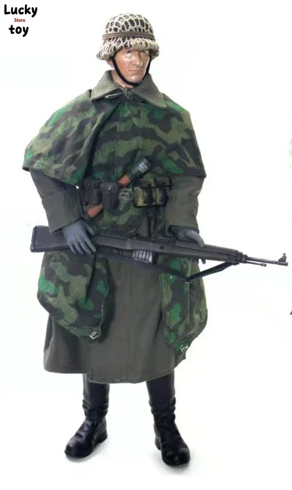 Camouflage 1/6 Scale Germanic Field Army Infantry Male Soldier Action Figures Full Set Toys