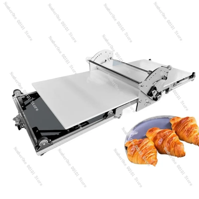 Electric Shortening Machine, Household Desktop Small Folding Puff Pastry Maker for Baking