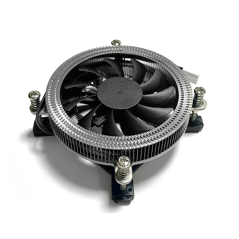 2026 New 21mm Ultra Thin 1U Down Blow CPU Cooler 2 Heat Pipe ITX Radiator Fit LGA1700 1200 115X