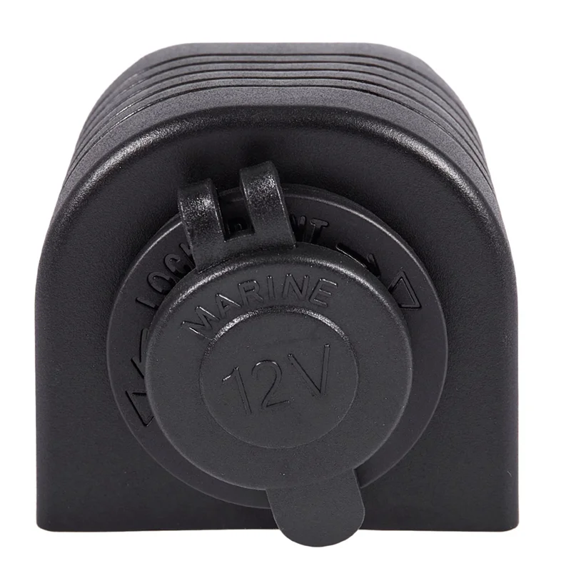 

4X 12V Car Boat Cigarette Lighter Socket Splitter Charger Power Adapter Plug