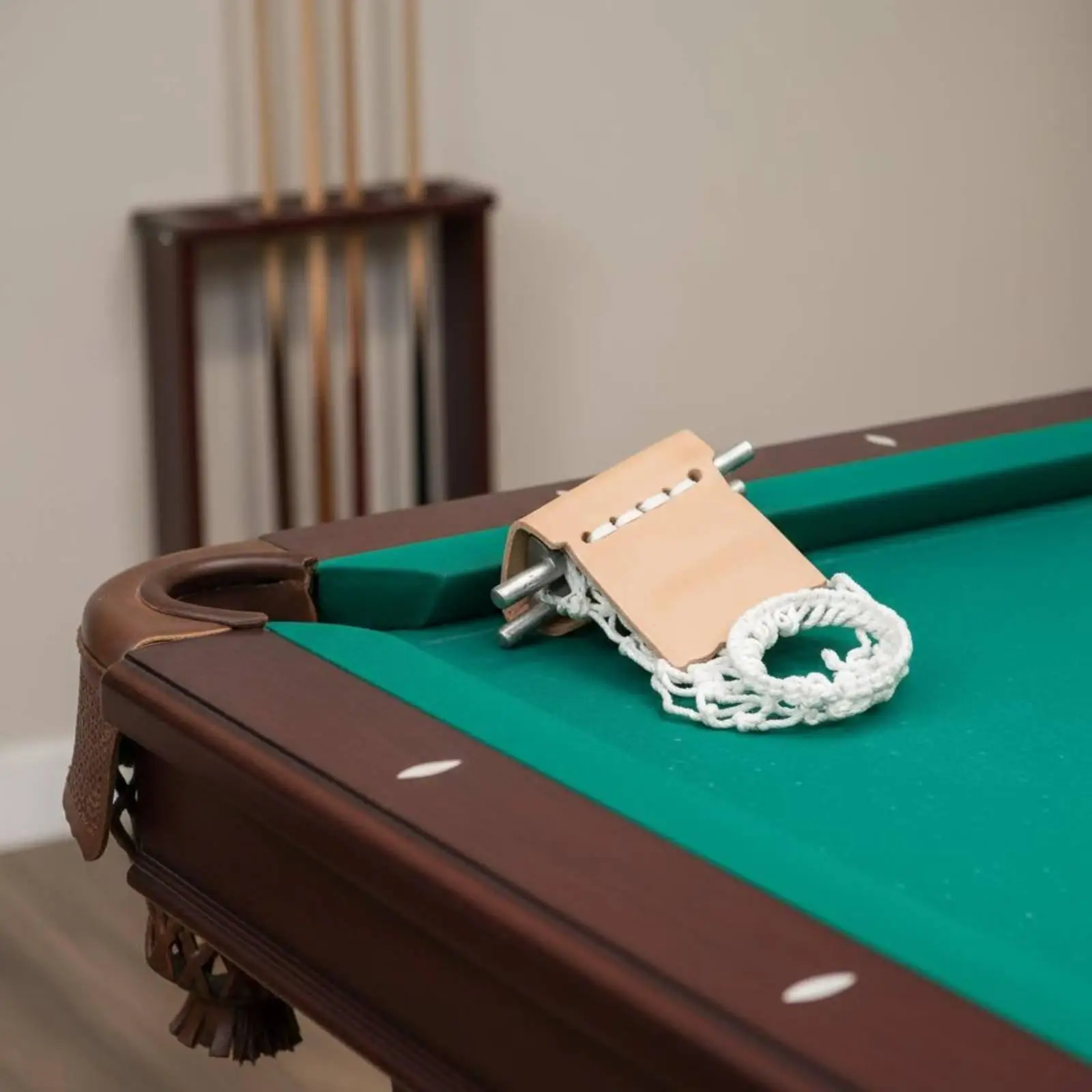 Billiard Game Equipment Pool Table Pocket Black Leather Liner Set for American Table Restoration Accessories