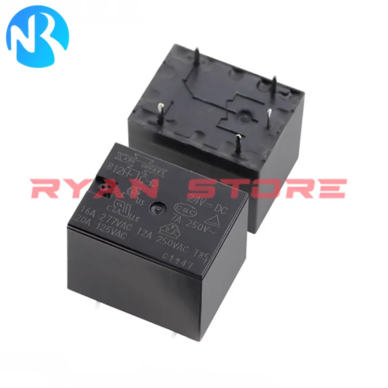 5PCS Power Relay 812H-1A-C 812H 1C C 4Pin 5Pin 16A 812H-1A-C 5VDC 12VDC 24VDC 812H-1C-C-5VDC 812H-1C-C-12VDC 812H-1C-C 24VDC