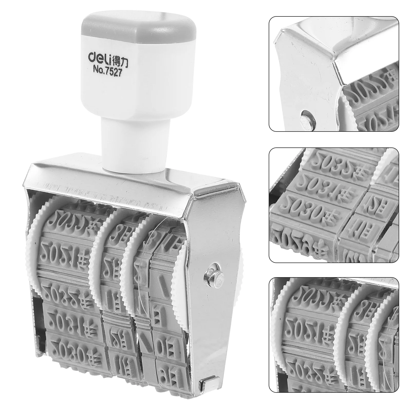 Date Seal Diy Multi-function Knob Date Roller Stamp School Stationery Stamp date stamp date stamps handheld date stamper