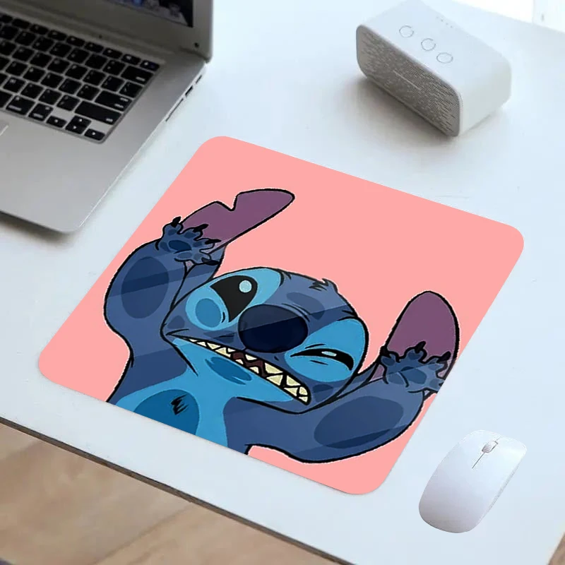 Stitch Mouse Pad แป้นพิมพ์โต๊ะทนทานเดสก์ท็อป Mousepad ยางเกมขนาดเล็กเกม Decoracion Gamer PC คอมพิวเตอร์ Mousepad