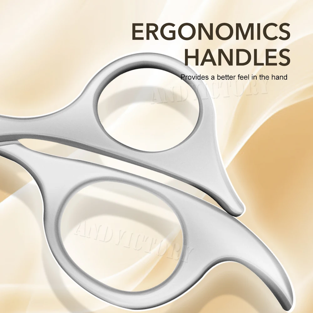 1Pcs Nose Hair Scissors Makeup Tool Facial Hair Remover Round Tip Safe Health Small Grooming Scissors for Trimming Eyebrow