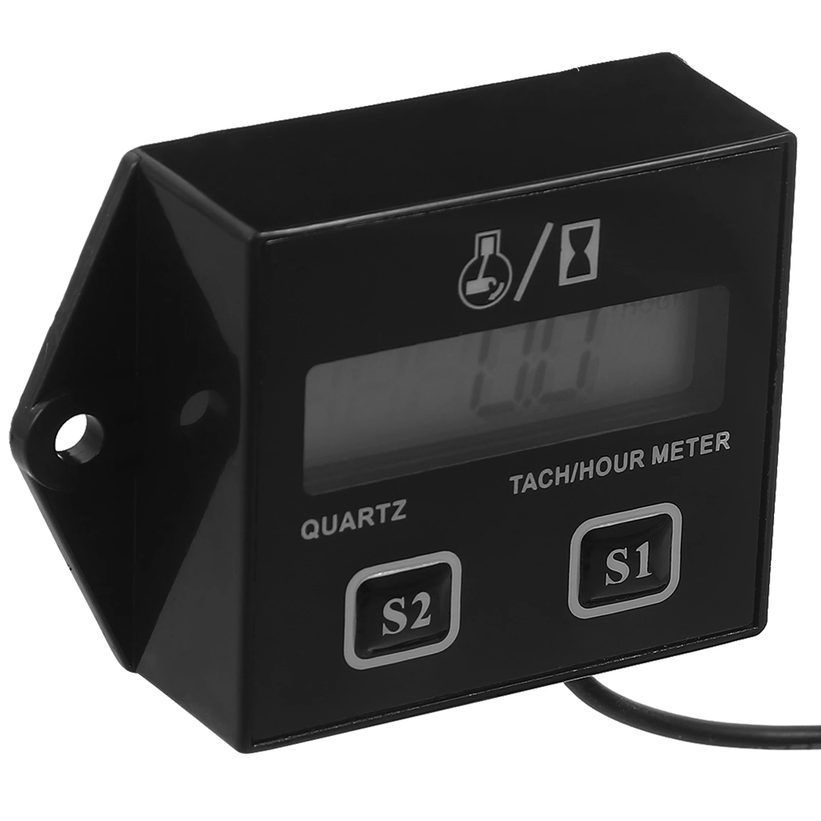 

1 Set Digital Tachometer Small Engine Precision Multifunction Display Durable Easy Installation Atv Motorcycle Chainsaw Lawn