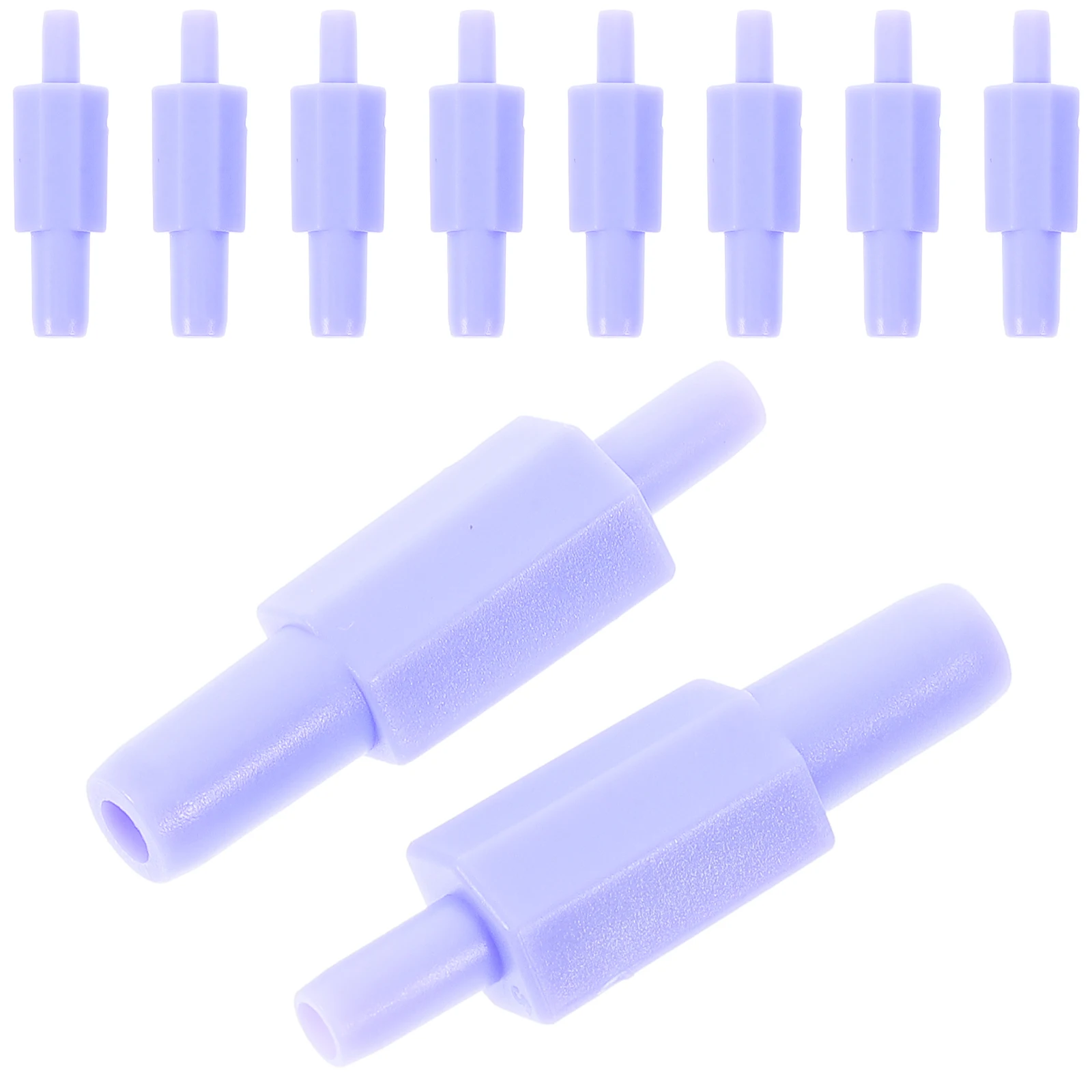 

10pcs Breast Pump Accessories Hose Quick Connector Double Parts Electric Pump Replacement Tubing Adapter Fittings Baby Feeding