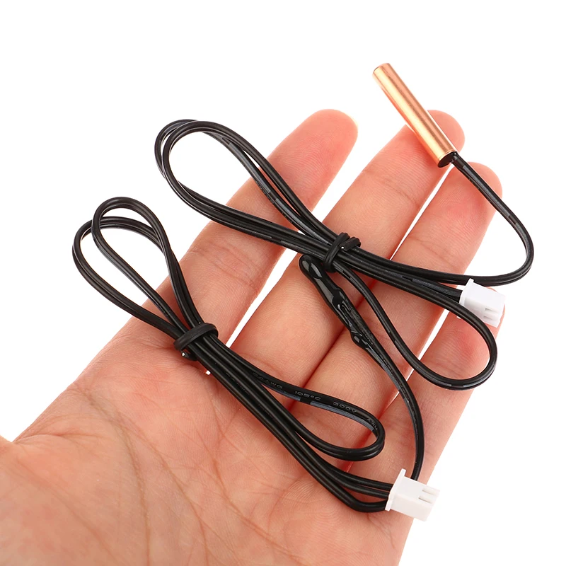1PC Innovative And Practical Air Conditioning Temperature Sensor Probe 25k Air Conditioner Tube Sensor Rubber Head Copper Head