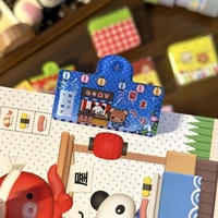 Japanese Cute Cartoon Planner Book Clips Acrylic Lovely Scrapbook Decor Clip School Stationery Supplies 4