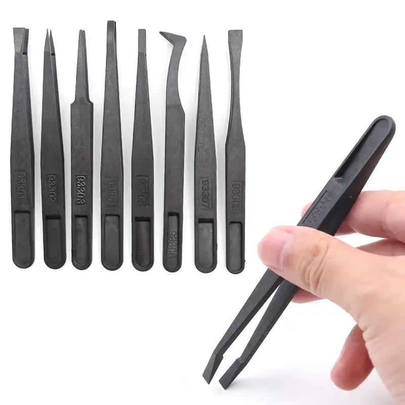 4-8pcs Epoxy Resin Jewelry Tools Set Plastic Tweezers Kit DIY Epoxy Resin Mold Tools Tweezers Handmade Jewelry Making Components