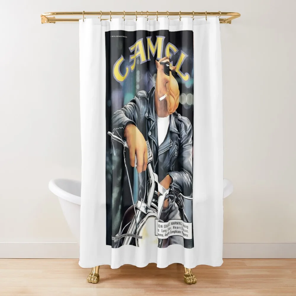 

Joe Camel Motorcycle Shower Curtain Modern Showers For Bathroom Bathroom And Shower Products Curtain