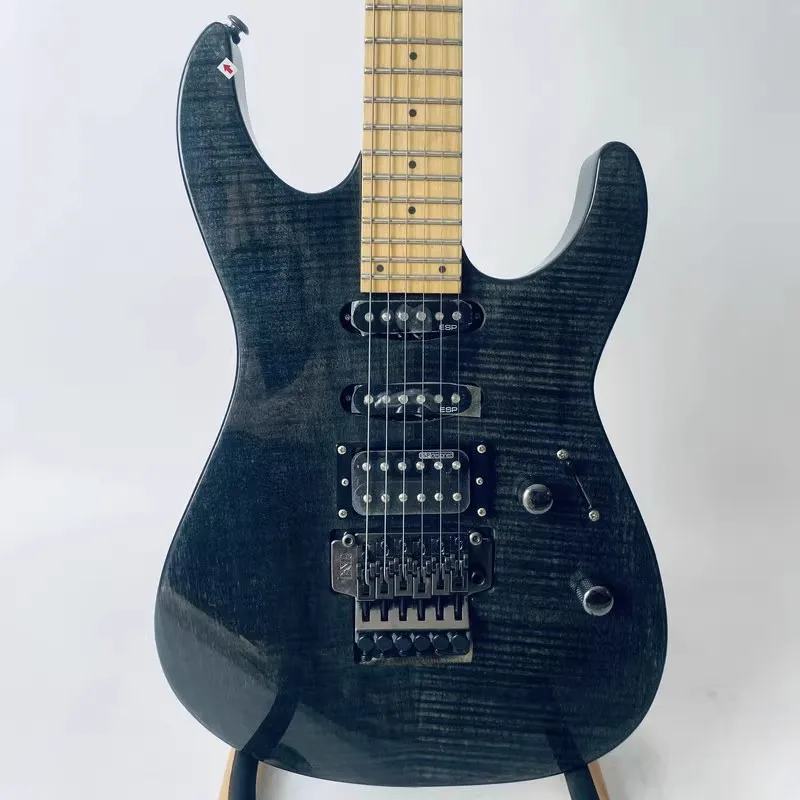 ESP LTD M-103FM Electric Guitar Floyd Rose Flame Maple Top Stock Items with Hardwares Rusty but Work Well Genuine and Orginal