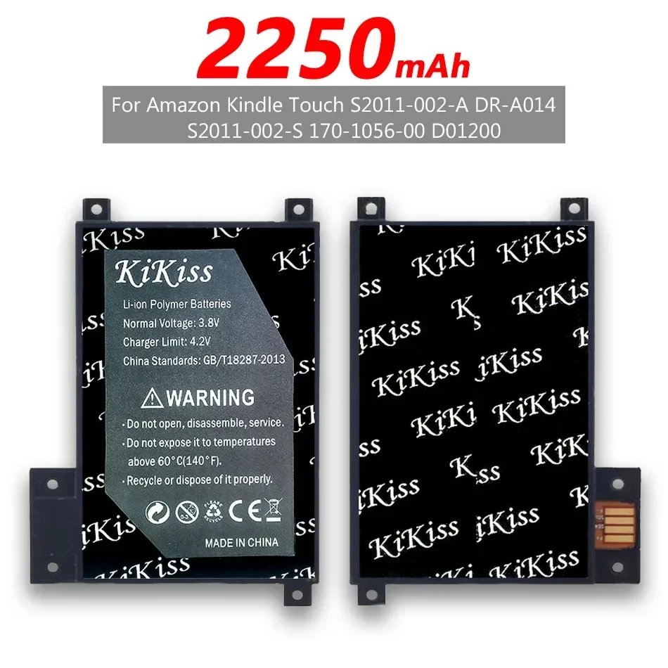 Für Amazon Kindle Touch 2250 mAh Tablet-Akku S2011-002-A