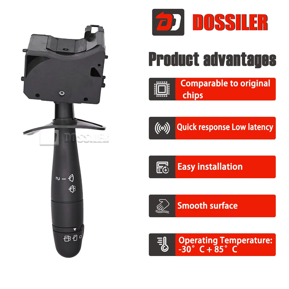 6001551357 Dossiler New Car Steering Column Indicator Switch for Dacia Logan Express Mcv Pickup Sandero Windshield Wiper Switch