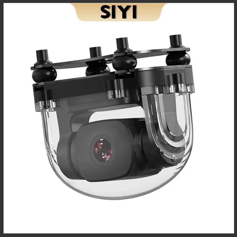 SIYI A2 mini Ultra Wide Angle FPV Gimbal Single Axis Tilt with160 degree FOV 1080p Starlight Camera Sensor IP67