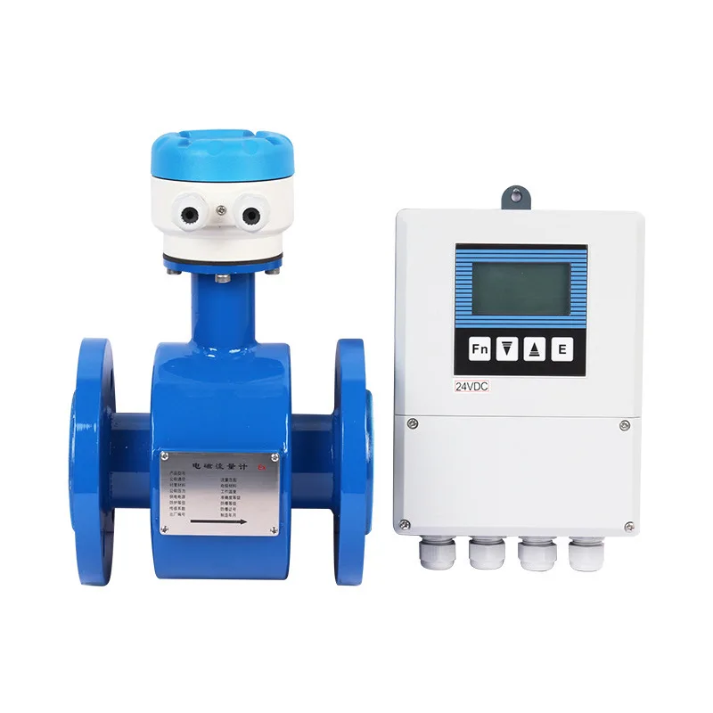 

Electromagnetic Flowmeter Integrated Split Plug-in Sewage Anti-Corrosion Type High Precision Intelligent Electromagnetic