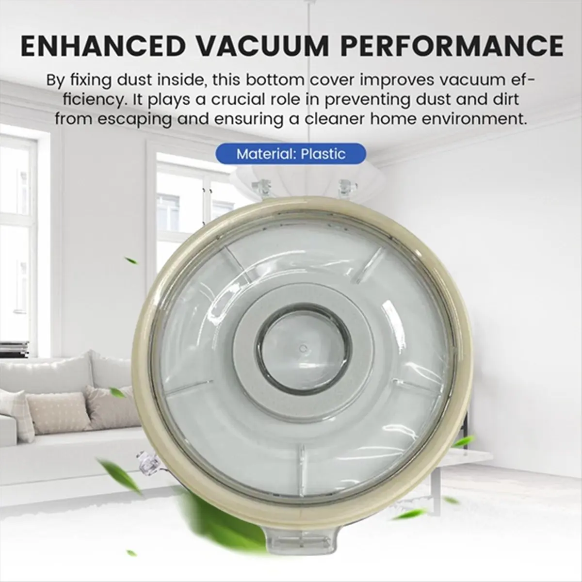 AAAL Dust Cup Bottom Cover for R10 R10pro Handheld Cordless Vacuum Cleaner Accessories Replacement Parts