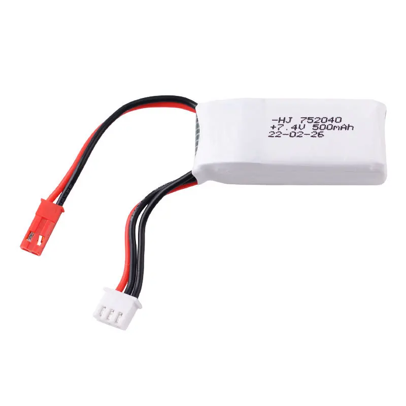 HJ 2S 7.4V 35C 500mah caricabatteria Lipo Set per Radiolink A560 ala fissa Rc Car RC Toys parti del modello con batteria JST 7.4V