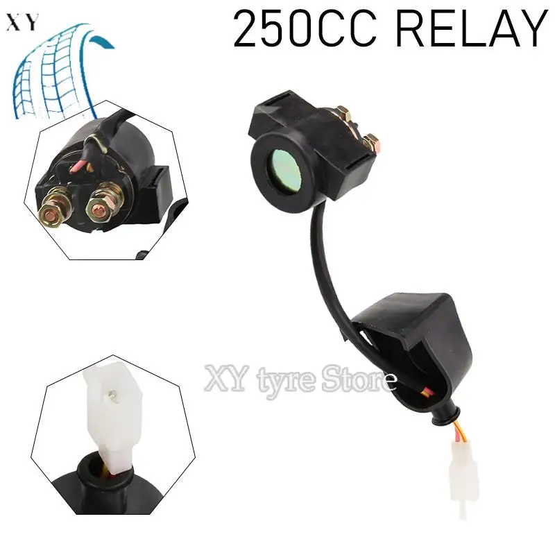 

Hot selling Gy6 250CC starter solenoid valve relay suitable for motorcycle Atv scooter accessories