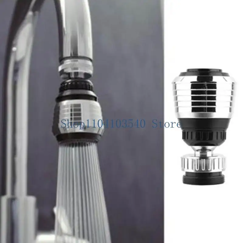 02DC Sink Water Tap Flow Restrictor Kitchen and Bathroom Faucet Nozzle Aerators Water Saving Filter 360-Degree Splash-proof
