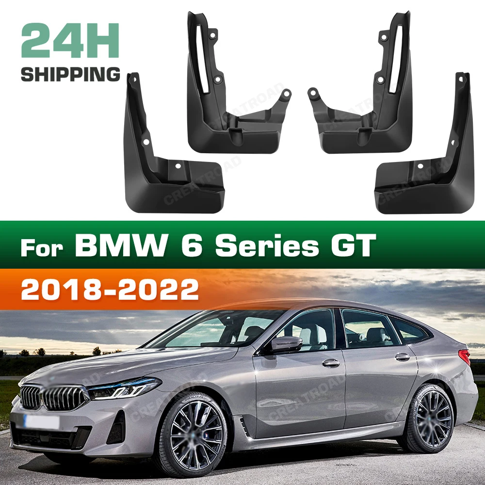 

For BMW 6 Series GT 2018 2019 2020 2021 2022 Fender Mudflaps Splash Guards Mudguards Mud Flaps car Accessories