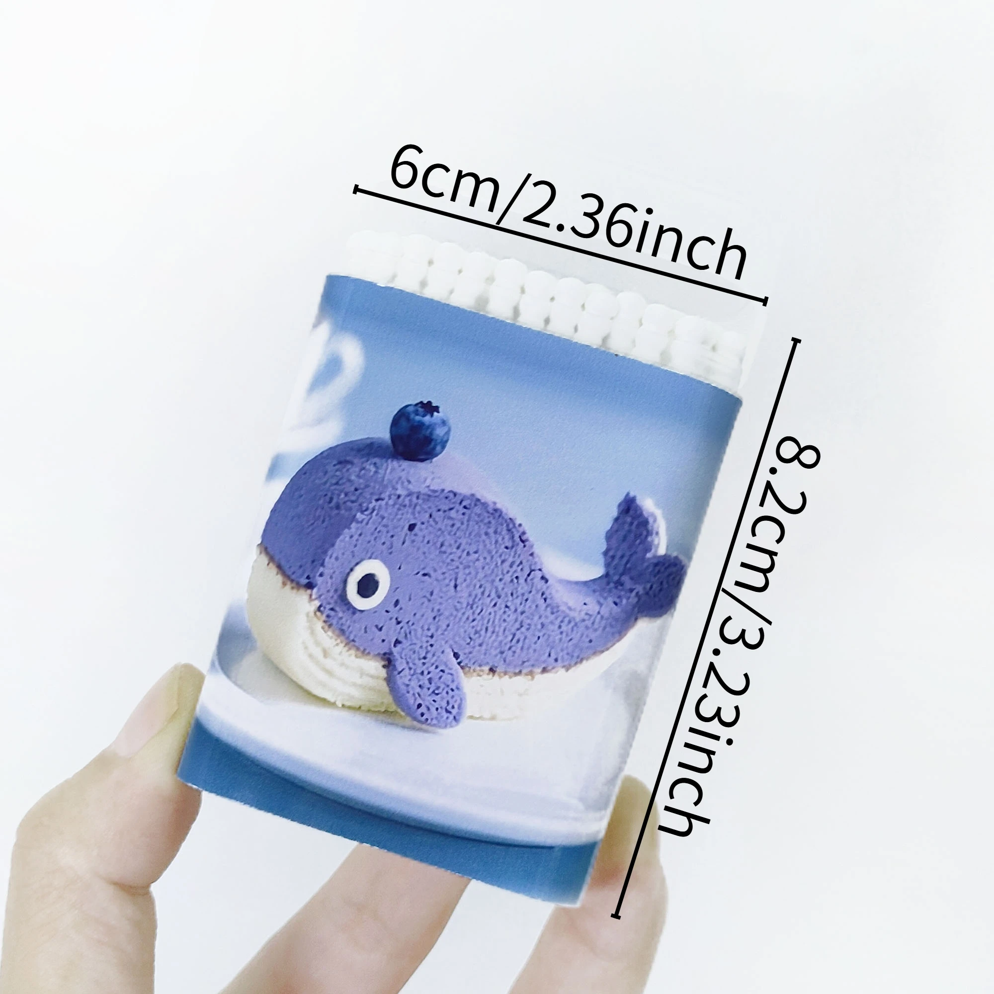 100개/300개 창의적인 동물 모양 디저트 테마 면봉 다기능 양면 스크류 스푼 면봉.