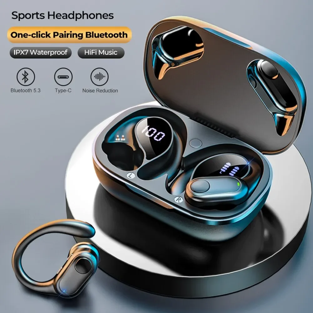 New Style Q32 Q33 Earbuds Hot Seller Sport V5.1 2023 Wireless Earbuds Earphones In Ear Headphones With Earhooks