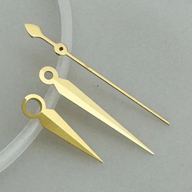 Высококачественные модифицированные стрелки часов с мечом, золото/серебро/пистолет/розовое золото/синие аксессуары для часов для механизма NH35/NH36/4R/7S