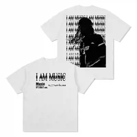 Playboi Carti I Am Music Album Print T-Shirt Y2K Meme Opium Ken Carson Destroy Lonely T Shirts Men Women Fashion Vintage T Shirt