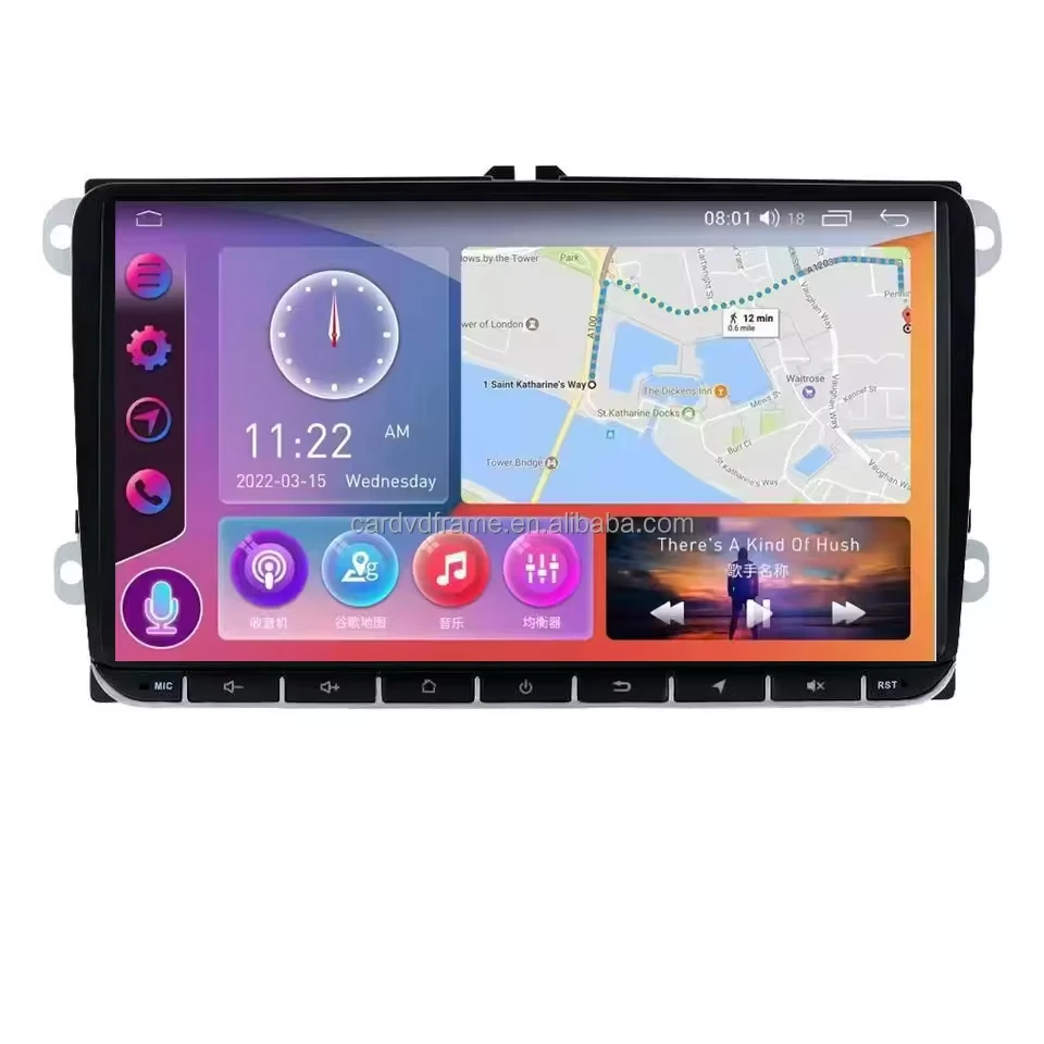 Universal 2 DIN 9 10 Inch Android Car Radio With GPS Wifi DSP USB Car Touch Screen System 360 Camera Ear Stereo