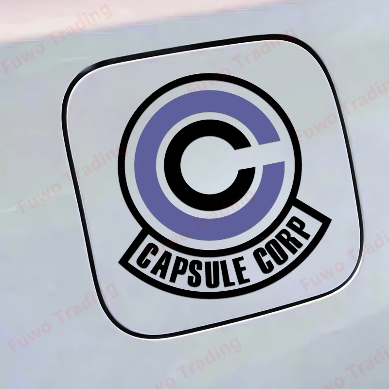 Creative Car Sticker CAPSULE CORP DECAL for Car Motorcycle Racing Helmet Laptop Trunk Body Car Window Surfboard PVC Vinyl Decals