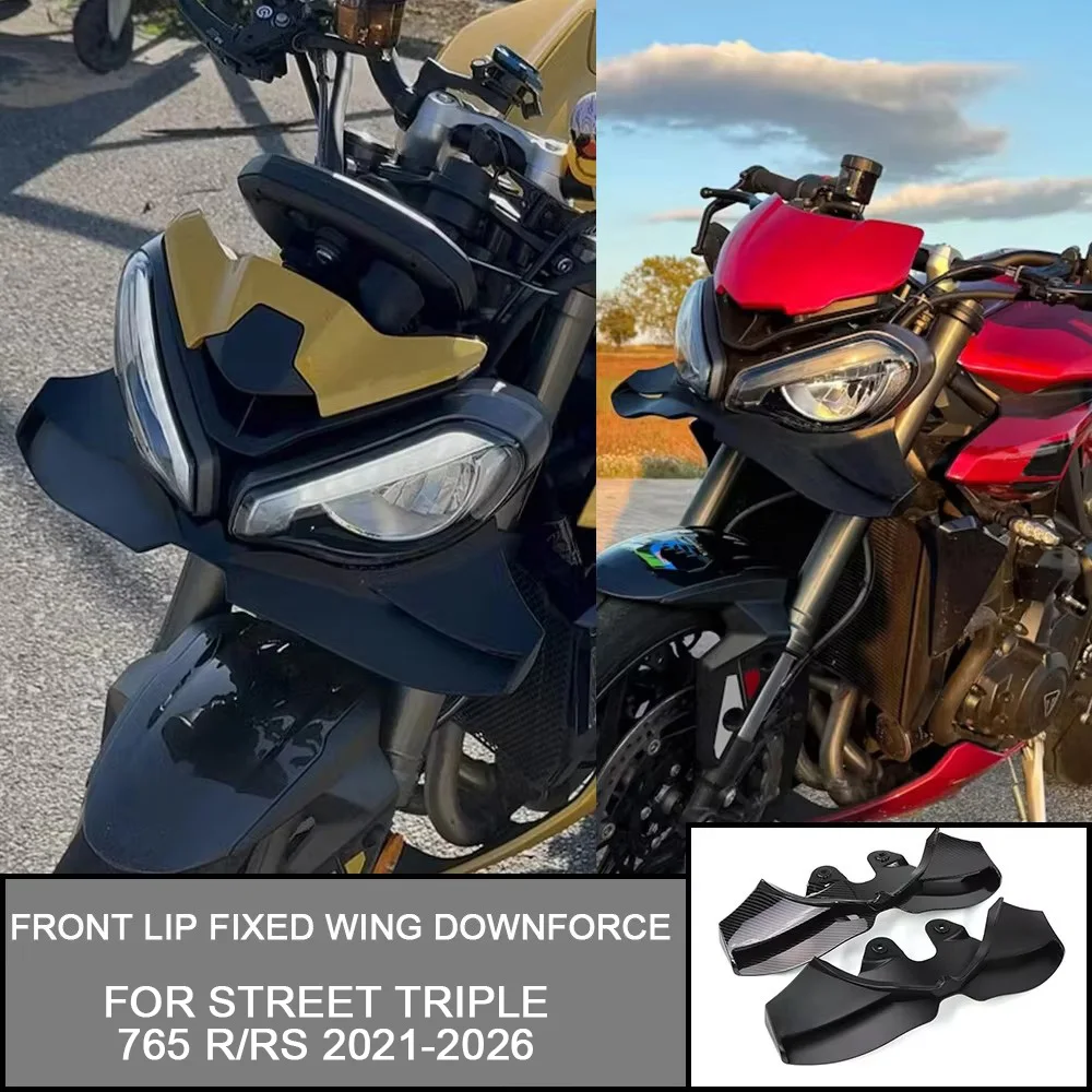 for-street-triple-765-r-rs-2021-2026-motorcycle-front-wheel-beak-nose-cone-front-spoiler-kit-accessorie-winglet-aerodynamic-wing