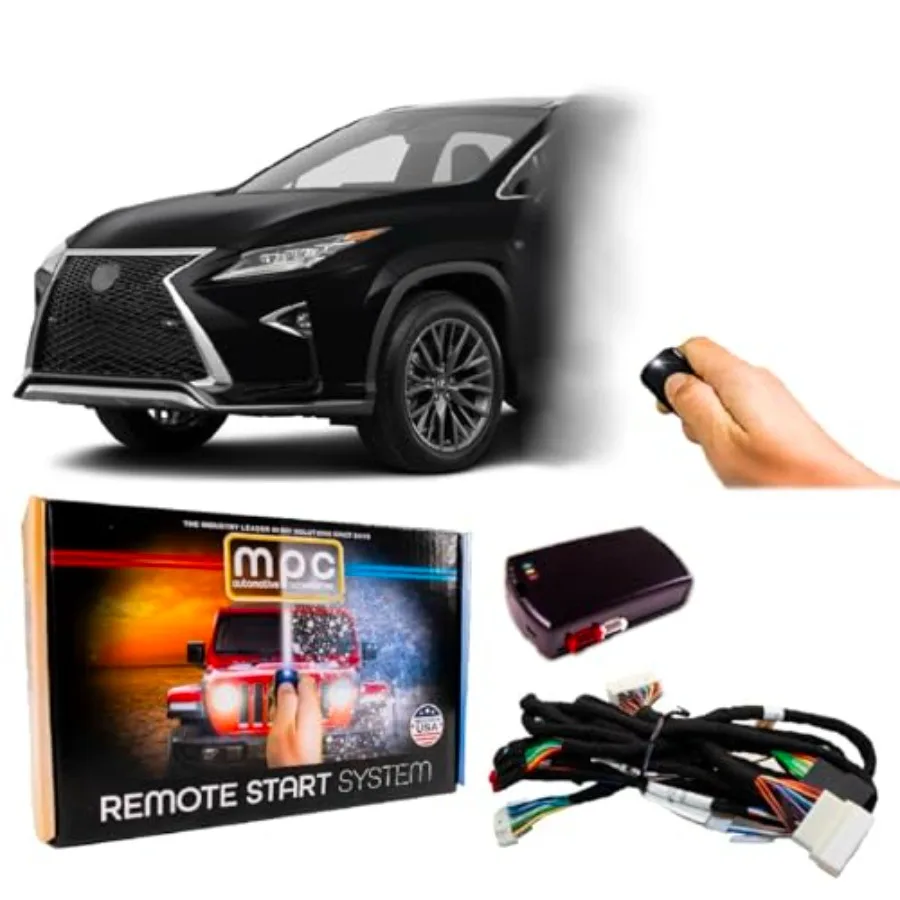

MPC Complete PlugnPlay Factory Remote Activated Remote Start Kit for Lexus RX350 20162019 with THarness Seamless Integration fo