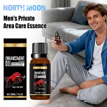 North Moon Mens Private Area Care Essence Lasting Sex Increase Enlargement Odor Removal Plant Extracts Daily Penis Massage Serum