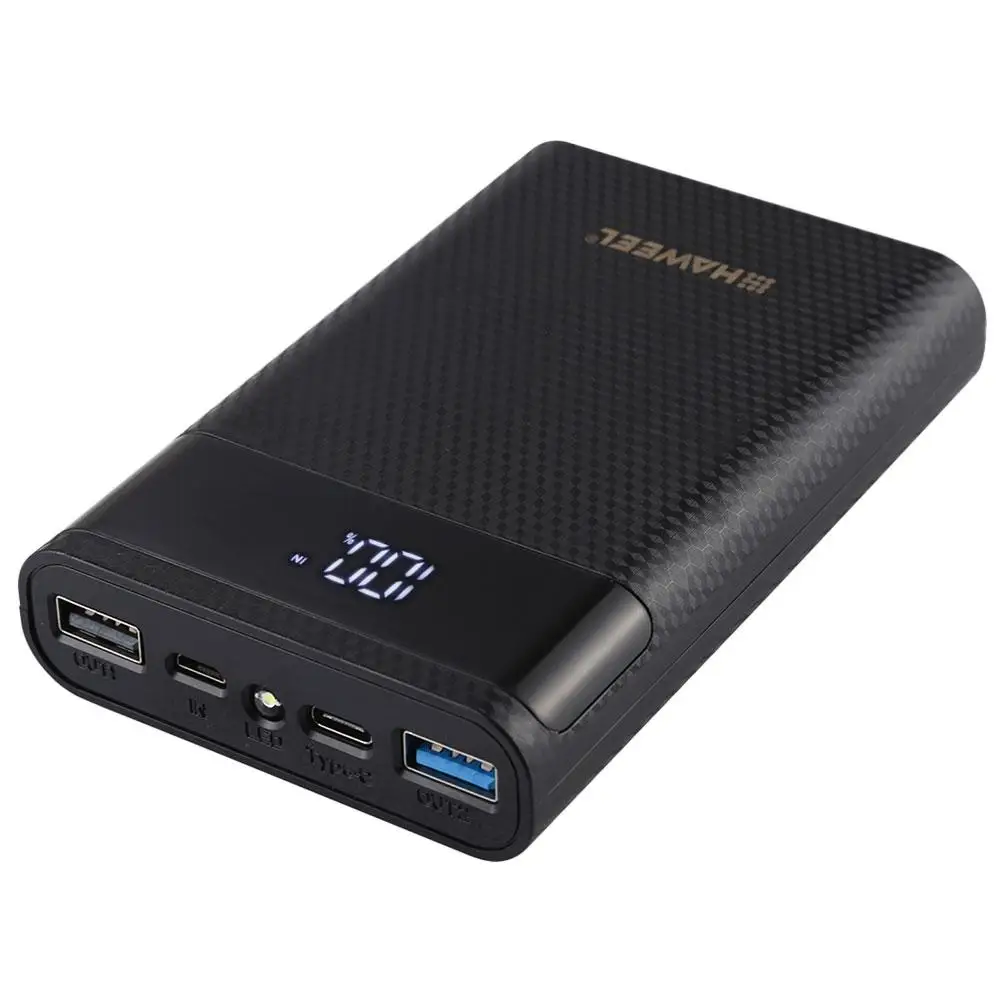 

18650 Power Bank Case Dual USB Mobile Supply Cell Phone with Output Electronic for Rechargeable Portable